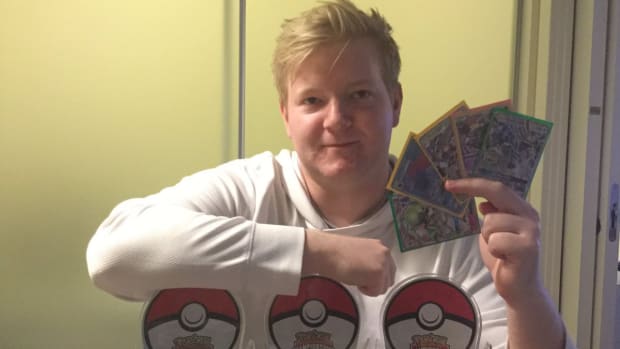 Tord Reklev poses with trophies